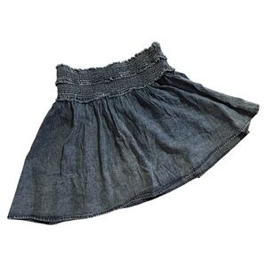 NWOT ODDY Women's Chambray Skater Skirt